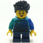 Boy, Medium Azure Torso, Dark Blue Legs