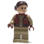 Padme Amidala / Naberrie, Dark Red Senator Outfit, Bun Hair