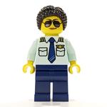 Pilot, Black Hair and Sunglasses