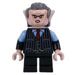 Goblin - Dark Bluish Grey Hair, Black Torso, Black Legs