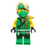 Lloyd, Bright Green Robes, Hair, Shoulder Guard