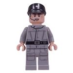 Imperial Crew, Light Bluish Gray Uniform, Black Cap, Open Mouth