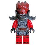 Dragonian Warrior, Short Horns, 28621pr9762 Head