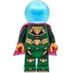 Mysterio, Green Outfit, Opal Trans-Light Blue Helmet, Plastic Cape