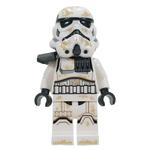 Sandtrooper, Black Pauldron, Sienna Brown Head