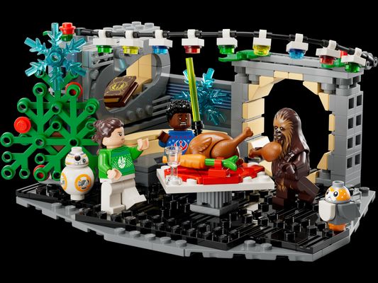 Millennium Falcon Holiday Diorama