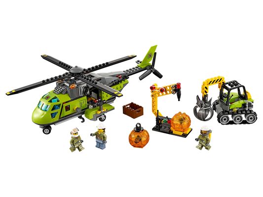 Volcano Supply Helicopter