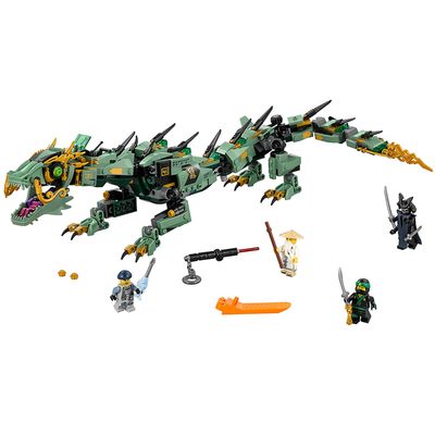 Green Ninja Mech Dragon