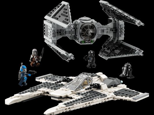 Mandalorian Fang Fighter vs. TIE Interceptor