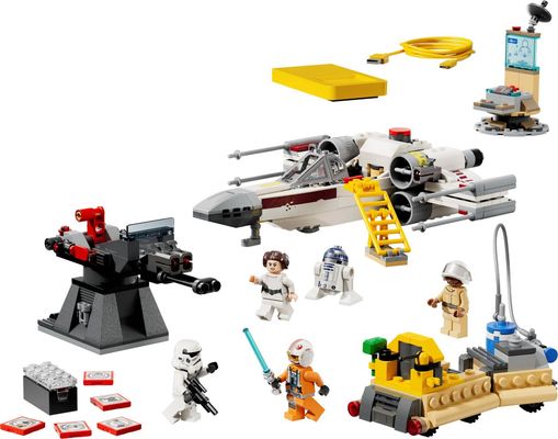 Luke's Red Five X-wing