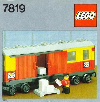 Postal Container Wagon Covered