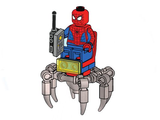 Spider-Man with Spider-Crawler